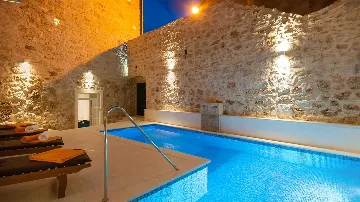 Stone Villa with Pool in Bol for 9 Guests