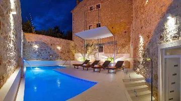 Stone Villa with Pool in Bol for 9 Guests