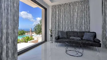 Stone Villa with Infinity Pool & Sea View in Hvar