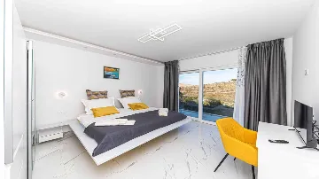 Seget Gornji Villa with Pool & View of Trogir