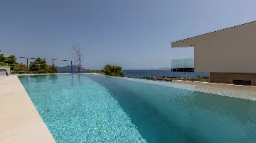 3-Bedroom Modern Villa in Pijavičino with Sea Views