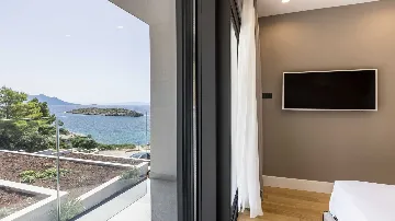 3-Bedroom Modern Villa in Pijavičino with Sea Views