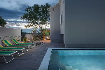 Privlaka Villa for 8 Guests with Pool