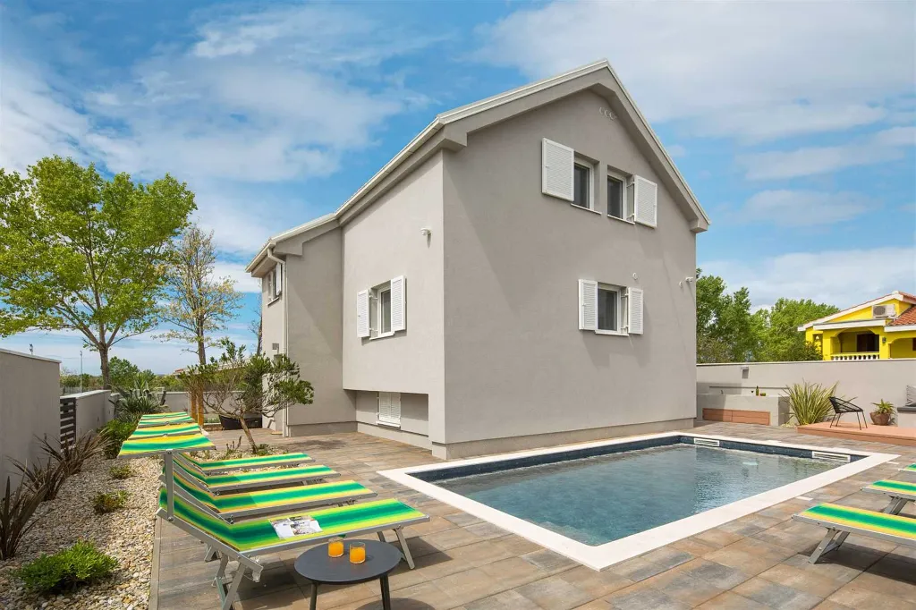 Privlaka Villa for 8 Guests with Pool
