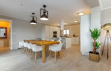 Veprinac Villa for 8 Guests with Sauna and Jacuzzi