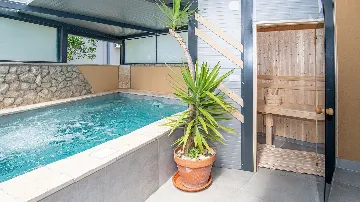 Villa in Vodnjan with Indoor Pool and Sea-View Terrace