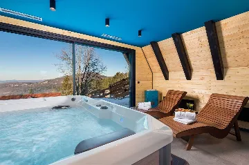 Kupjak Villa with Wellness Area for 6 Guests