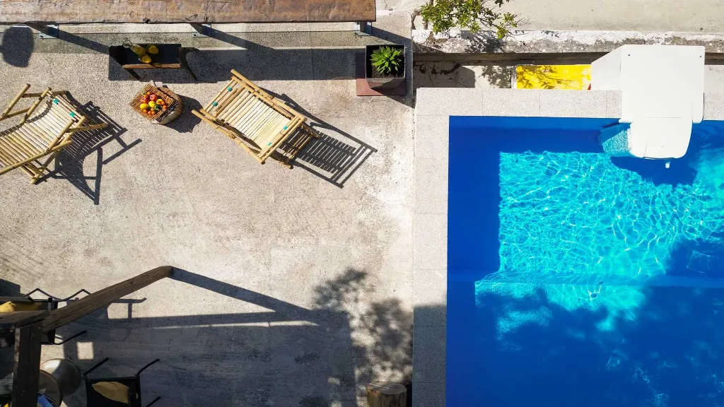 Beachfront Villa with Pool in Rogač
