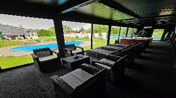 4-Bedroom Villa with Sports & Heated Pool in Feričanci