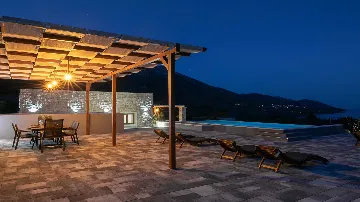 Orebić Villa for Up to 8 Guests with Infinity Pool