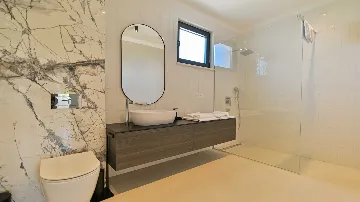 Sea-View 4-Bedroom Villa with Pool in Okrug Gornji