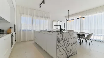 Sea-View 4-Bedroom Villa with Pool in Okrug Gornji