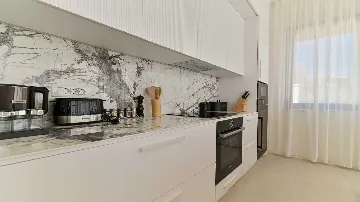 Sea-View 4-Bedroom Villa with Pool in Okrug Gornji