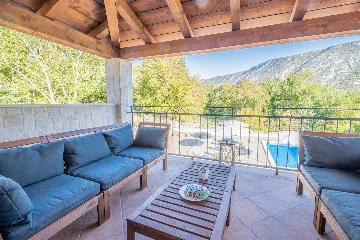 Villa with Pool in Tribalj for 8 Guests