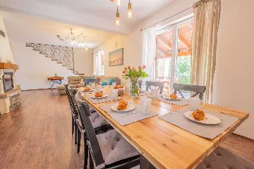 Villa with Pool in Tribalj for 8 Guests