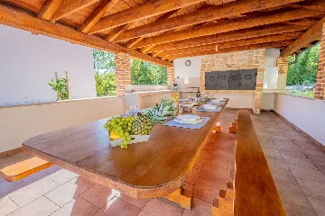 Villa with Pool in Tribalj for 8 Guests