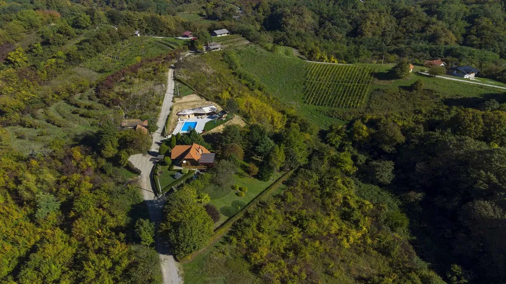 Villa in Gornja Voća with Terrace Pool and Spa