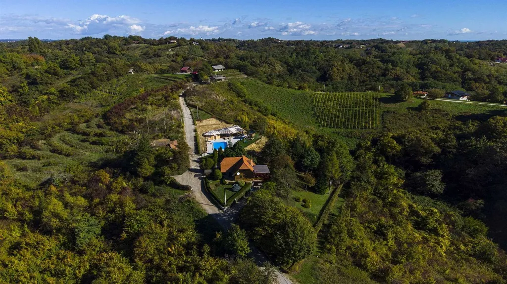 Villa in Gornja Voća with Terrace Pool and Spa