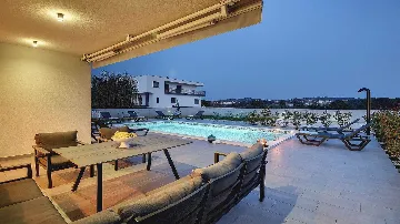 Pula 4-Bedroom Villa with Private Pool & Kids Play