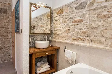 Stone Villa with Pool for 4 in Skradin