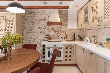 Stone Villa with Pool for 4 in Skradin