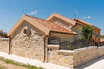 Stone Villa with Pool for 4 in Skradin
