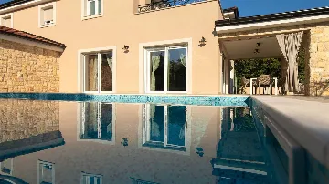 Poolside Villa in Pinezići for up to 10 Guests