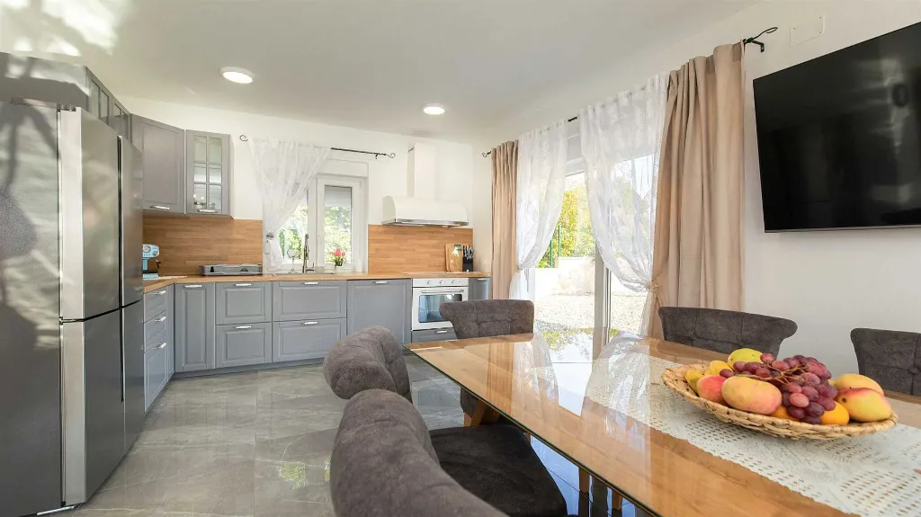 Poolside Villa in Pinezići for up to 10 Guests