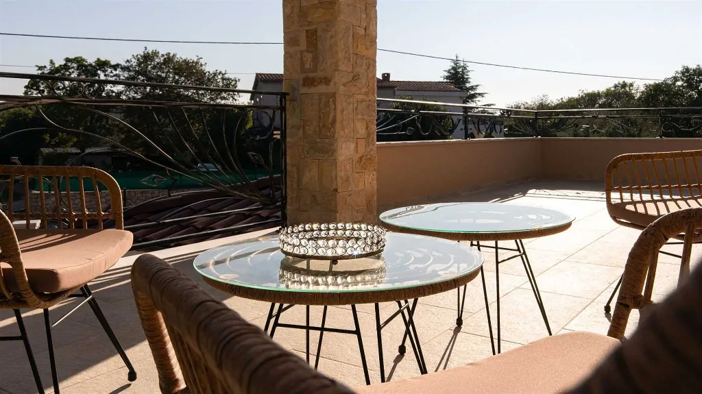 Poolside Villa in Pinezići for up to 10 Guests