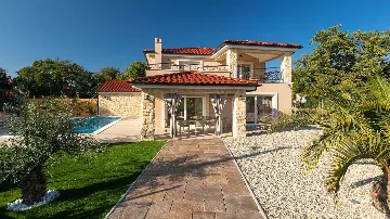 Poolside Villa in Pinezići for up to 10 Guests