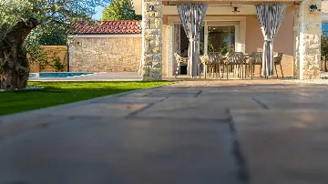 Poolside Villa in Pinezići for up to 10 Guests