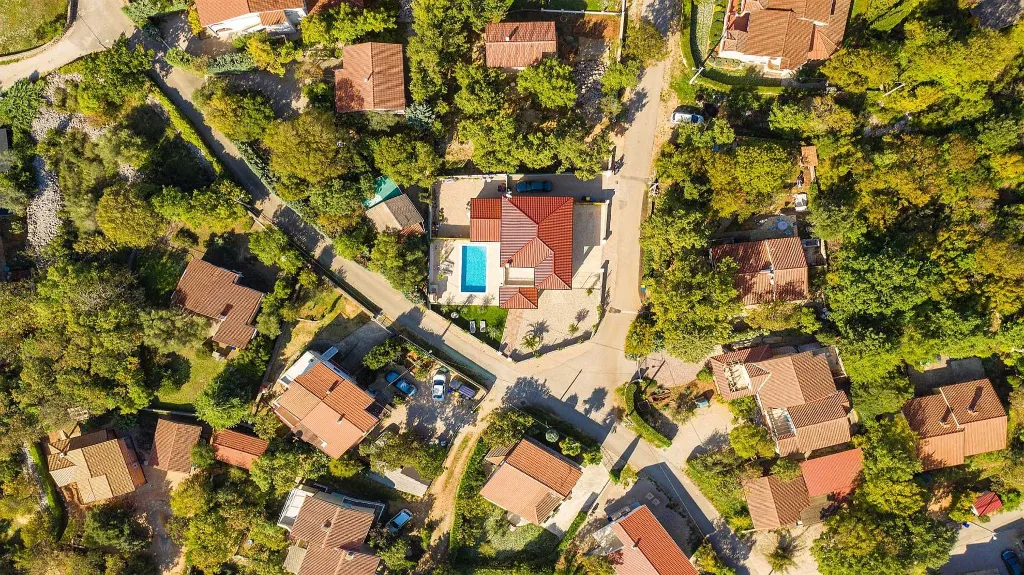 Poolside Villa in Pinezići for up to 10 Guests