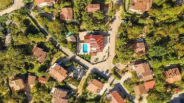 Poolside Villa in Pinezići for up to 10 Guests