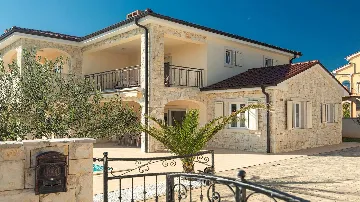 Villa with Pool and Sea-View Balconies in Pinezići