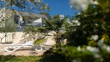 Villa with Pool and Sea-View Balconies in Pinezići