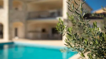 Villa with Pool and Sea-View Balconies in Pinezići