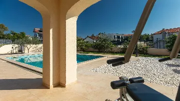 Villa with Pool and Sea-View Balconies in Pinezići