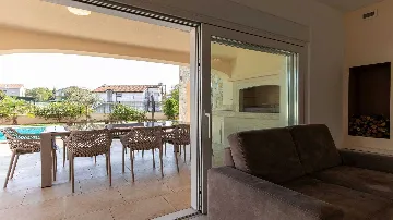 Villa with Pool and Sea-View Balconies in Pinezići