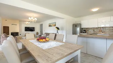 Villa with Pool and Sea-View Balconies in Pinezići