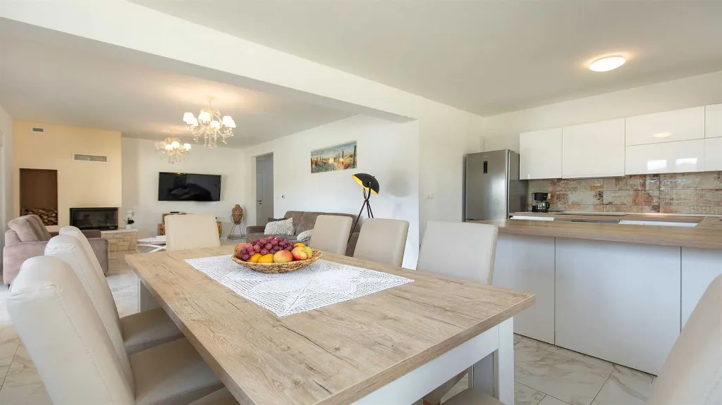 Villa with Pool and Sea-View Balconies in Pinezići