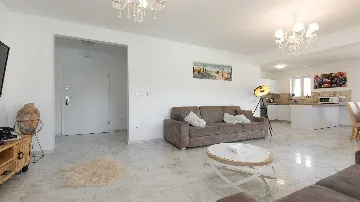 Villa with Pool and Sea-View Balconies in Pinezići