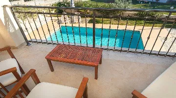 Villa with Pool and Sea-View Balconies in Pinezići
