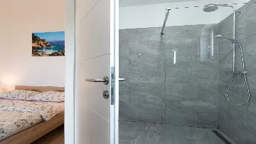 Villa with Pool and Sea-View Balconies in Pinezići