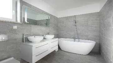 Villa with Pool and Sea-View Balconies in Pinezići