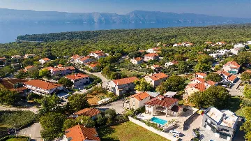 Villa with Pool and Sea-View Balconies in Pinezići