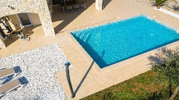 Villa with Pool and Sea-View Balconies in Pinezići