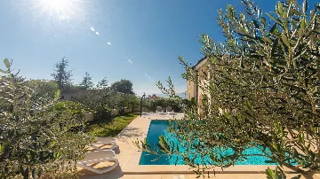 Villa with Pool and Sea-View Balconies in Pinezići