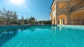 Villa with Pool and Sea-View Balconies in Pinezići