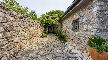 Stone Villa with Sea Views in Malinska