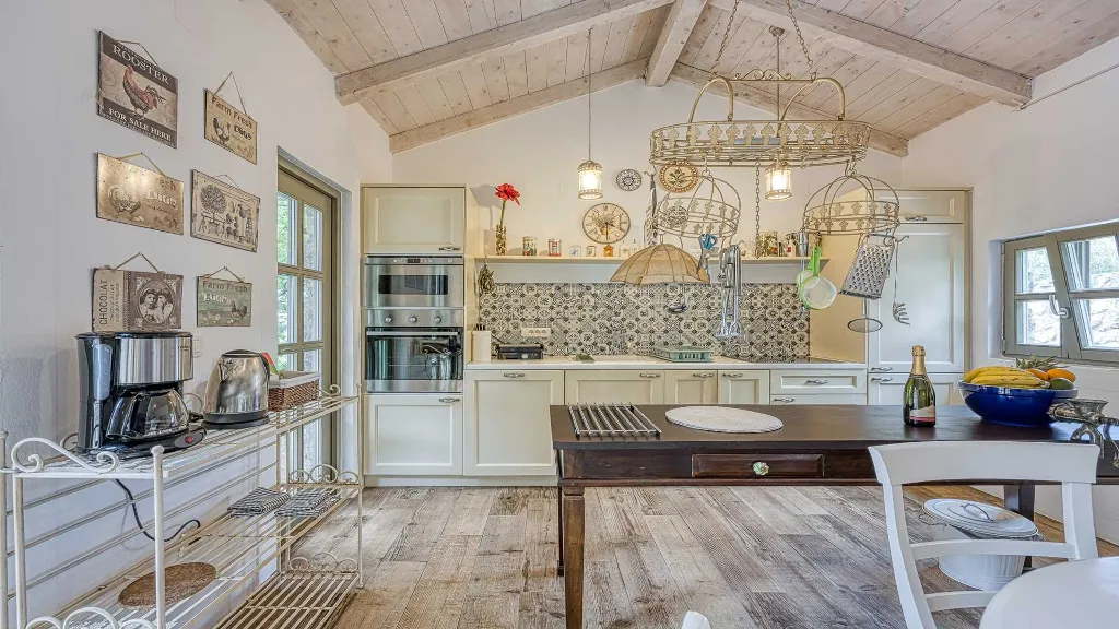 Stone Villa with Sea Views in Malinska